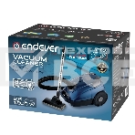 Пылесос мешкового типа Endever SkyClean VC-252, синий/серый, мощность 1800 Вт, мощность всасывания 350 Вт, объем мешка для пыли 2,5 литра, фото9