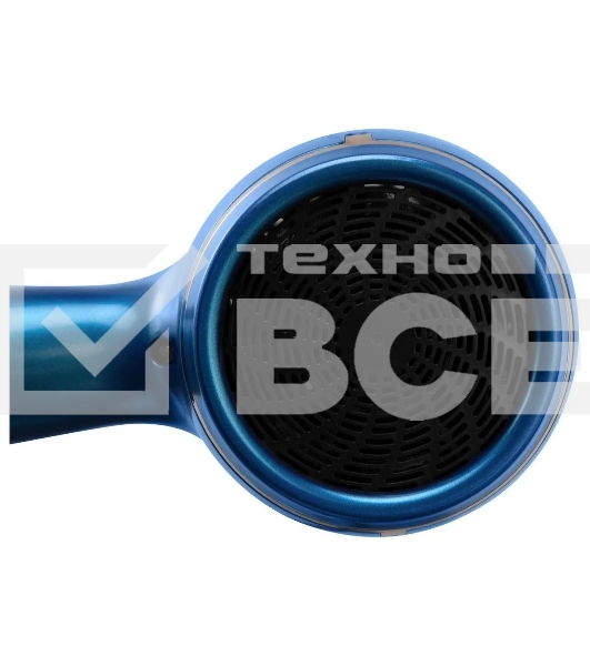 Фен Hyundai H-HDI0757 синий, 2200 Вт, ионизация