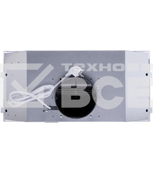 Вытяжка встраиваемая Maunfeld TRAPEZE 601GG белый, 60 см, 1150 куб. м/ч, 54 дБ