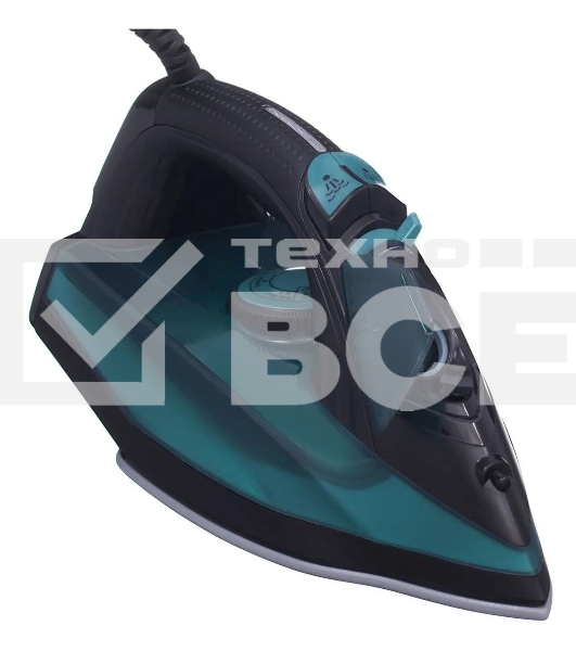 Утюг Hyundai H-SI01124 2600Вт черный/зеленый