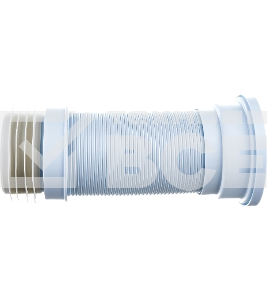 Труба для унитаза гофрированная армированная L 290-640 мм D110 мм