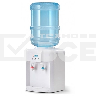Кулер для воды AEL TK-AEL-106, верхняя загрузка, нагрев 90 °С, без охлаждения, белый