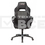 Кресло игровое Бюрократ VIKING 2 AERO BLACK EDITION черный, искусственная кожа, фото2