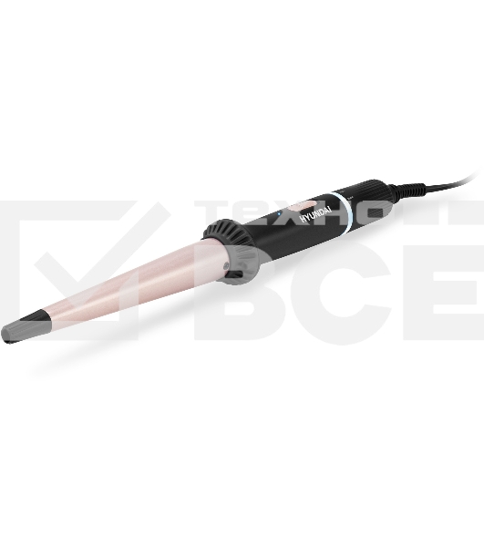 Щипцы Hyundai H-HC1410 40Вт макс.темп.:200С покрытие:керамико-турмалиновое черный