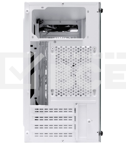 Компьютерный корпус 1STPLAYER FIREBASE X1 White / mATX / 3x120mm LED fans / X1-WH-3F1-W
