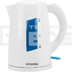 Чайник электрический Hyundai HYK-P2407 1.7л. 2200Вт белый/голубой (корпус: пластик), фото4