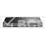 Коммутатор 48-port Gigabit PoE+ L2+ switch, 48 802.3af/at PoE+ ports, 4 Gb SFP slots, 1 RJ-45 + 1Micro-USB console ports, 348W PoE budget, фото 1