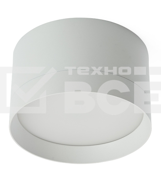 Светильник FERON HL370 ДПО-25w GX70 без лампы белый