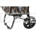 Тележка с сумкой Рыжий кот D203 ХАКИ, до 25кг, фото3