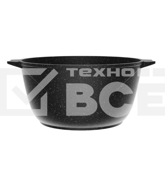 Кастрюля Гранит черный 1 л АП 41802