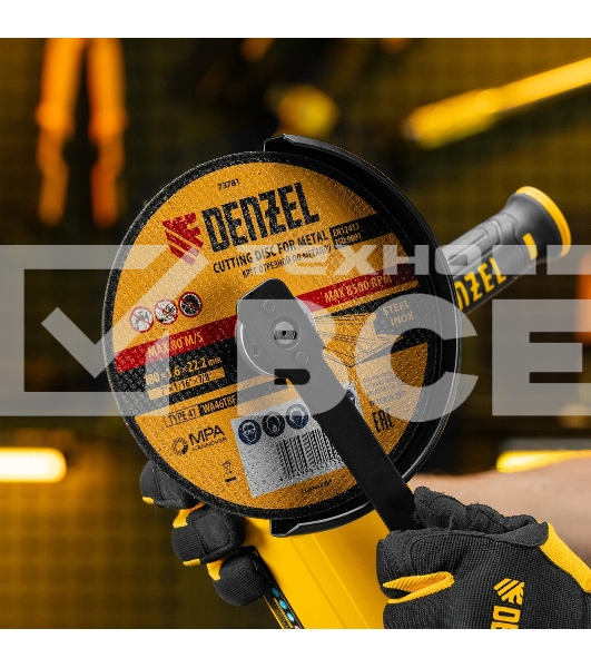 Круг отрезной по металлу Denzel 180 х 1,6 х 22,2 мм, WA46TBF