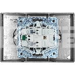 Розетка 2-мест. б/з СП ZIMA IP20 16А ПБТ безвинт. зажим серый матовый LEZARD 704-7400-128BQC, фото3