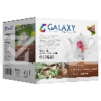 Чайник электрический Galaxy Line GL 0503 белый, керамический корпус, 1400 Вт, 1,4 л, индикатор работы, указатель максимального уровня воды, фото2
