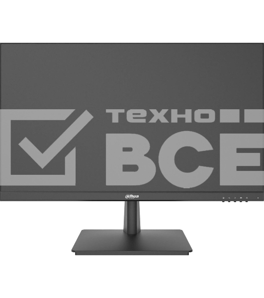 Монитор 24' Dahua DHI-LM24-L200N VA 1920x1080, 75 Гц, 5 мс, 16:9, 200 кд/м², 1xHDMI, 1xVGA, VESA 100x100 мм, черный