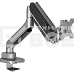 Кронштейн для мониторов Ultramounts UM717 серебристый 17'-49' макс.18кг крепление к столешнице поворот и наклон, фото 1