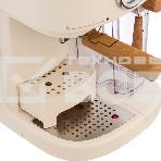 Кофеварка рожковая Maunfeld MF-737BG PRO бежевый, исп. кофе - молотый, 1.5 л, 1250 Вт, 15 бар, фото9