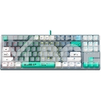 Клавиатура проводная A4Tech Bloody S87 Energy USB серый/зеленый, фото18