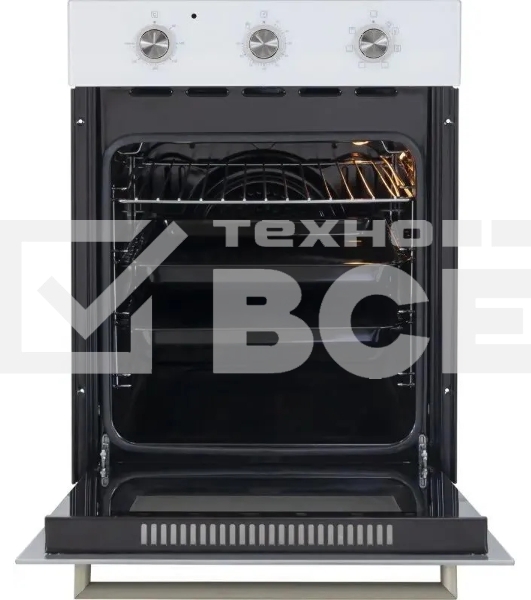 Духовой шкаф электрический MBS DE-452 белый стекло/белый