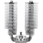 Кулер для процессора Thermalright Phantom Spirit 120 SE черный (4-pin PWM, 154mm, Ni/Cu, 7x6mm, 2x120мм, 66.17CFM, 25.6dBA, 1500RPM, S: 1200, 1700, 1851, 115X, AM4, AM5, silver, black), фото5