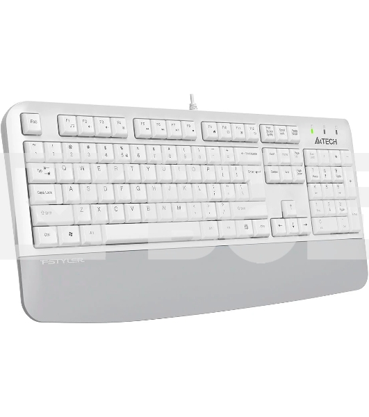 Клавиатура A4Tech Fstyler FK20 проводная, USB Type-A, белый