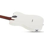Электрогитара SCHECTER NICK JOHNSTON PT A.SNOW - электрогитара 6-струнная. 22 лада, корпус: ольха, гриф: запеченый клен, накладка: черное дерево, на болтах, звукосниматели: Schecter Diamond Nick Johnston Single Coil и Diamond PT-S, громкость/тон (Push-Pu, фото2