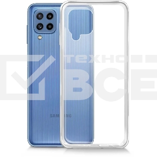 Чехол (клип-кейс) BoraSCO Silicone case для Samsung Galaxy M32 прозрачный