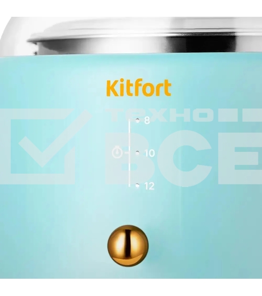 Йогуртница Kitfort КТ-6081-1 15Вт 1б. 1000мл голубой
