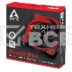 Вентилятор для корпуса Arctic BioniX P120 черный/красный, 120 мм, 2100 об/мин, 24 дБ, 4 pin, фото6