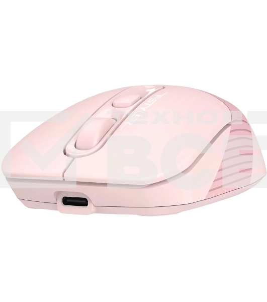 Мышь беспроводная A4Tech Fstyler FB10CS розовый, 2000 dpi, радиоканал, Bluetooth, USB, кнопки - 4
