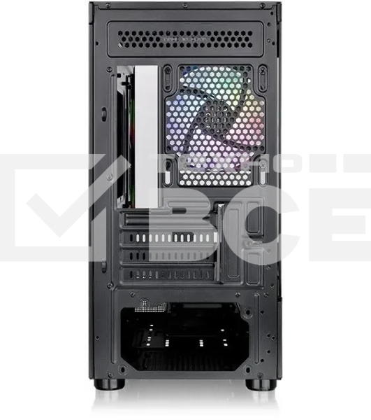 Компьютерный корпус Thermaltake View 170 TG ARGB черный без БП mATX 4x120mm 2x140mm 1x200mm 2xUSB3.0 audio bott PSU