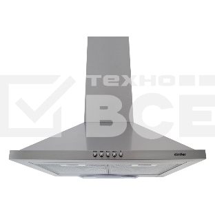 Вытяжка каминная SIMFER 8562SM серый, 50 см, 550 м³/ч, 55 дБ