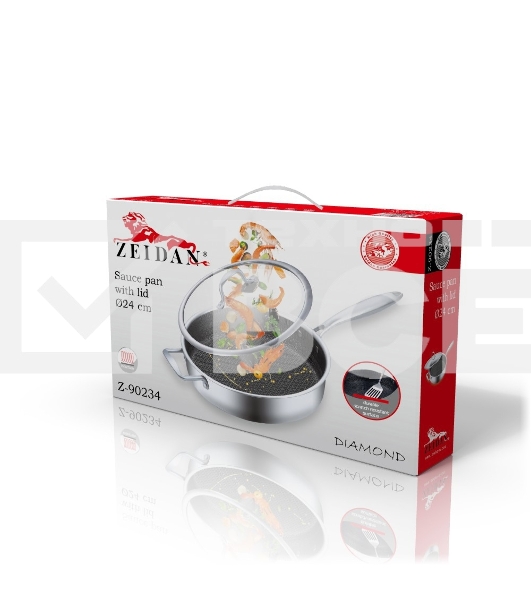 Сотейник с крышкой Zeidan Z-90234
