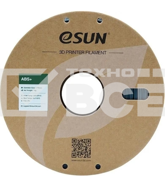 Пластик для принтера 3D Esun ABS+175H1 ABS d1.75мм 1кг 1цв.