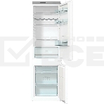 Встраиваемый холодильник Gorenje NRKI418FA0 белый, двухкамерный, 180/68 л., морозилка снизу, No Frost, фото 1