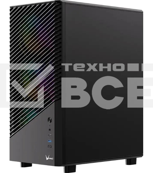 Компьютерный корпус Aerocool / Formula Mana Geometry черный без БП ATX 3x120mm 1xUSB3.0 1xUSB3.1 audio bott PSU