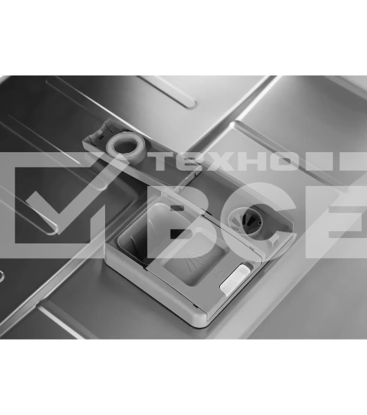 Встраиваемая посудомоечная машина Hyundai HBD 674 2100 Вт, полноразмерная, загрузка 14 комплектов, серебристый