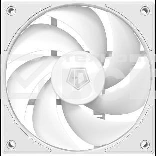 Вентилятор для корпуса ID-COOLING AF-1230-W белый, 120 мм, 2000 об/мин, 31.1 дБ, 4 pin