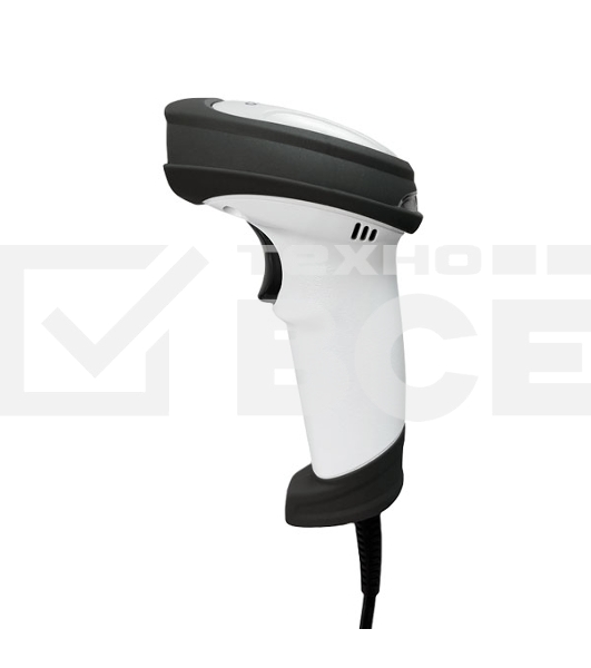 Сканер штрих-кода ручной Mindeo MD6600-HD-HC 2D имидж, проводной, USB, RS-232, белый
