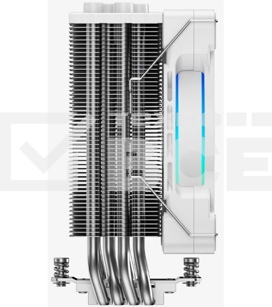 Кулер для процессора ID-COOLING SE-214-XT ZF белый 120мм алюминий+медь 1600rpm 28.5db 4-pin 180W 150мм