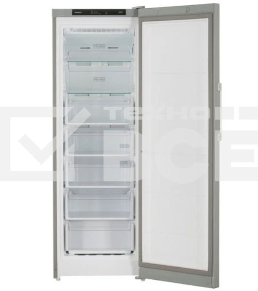 Морозильная камера Hotpoint HFZ 5171 S, серебристый, 250л, 5 ящиков