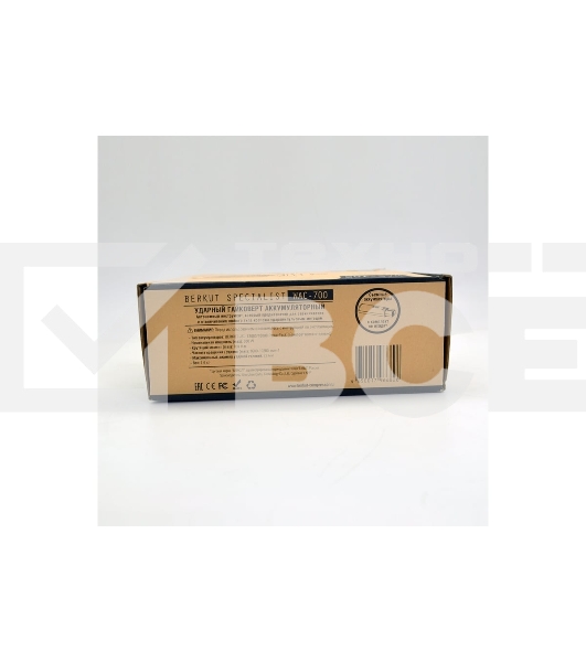 Гайковерт Berkut WAC-700 800Вт аккум. патрон:квад.1/2