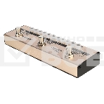 Напольная компактная гитарная педаль Dapper Acoustic Mini Valeton [MES-4] мульти-эффектов для акустической гитары, тюнер, премап с эквалайзером, симулятор кабинета, compressor и reverb эффекты, фото3