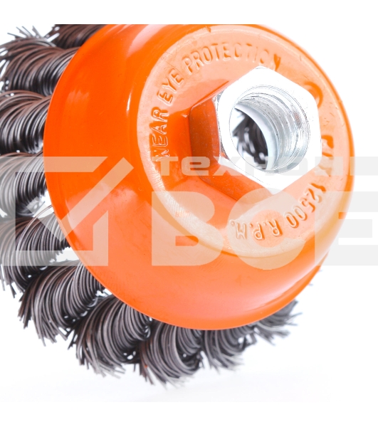 Щетка чашеобразная витая (100 мм; М14) EDGE by PATRIOT 813010007