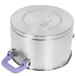 Кастрюля LARA LR02-255 Лаванда 6,4 л, 24 см, нержавеющая сталь, с крышкой, фото5