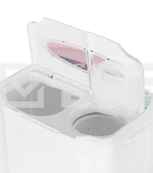 Стиральная машина Славда WS-50PЕТ белый, загрузка вертикальная 5 кг, 1350 об/мин, класс А