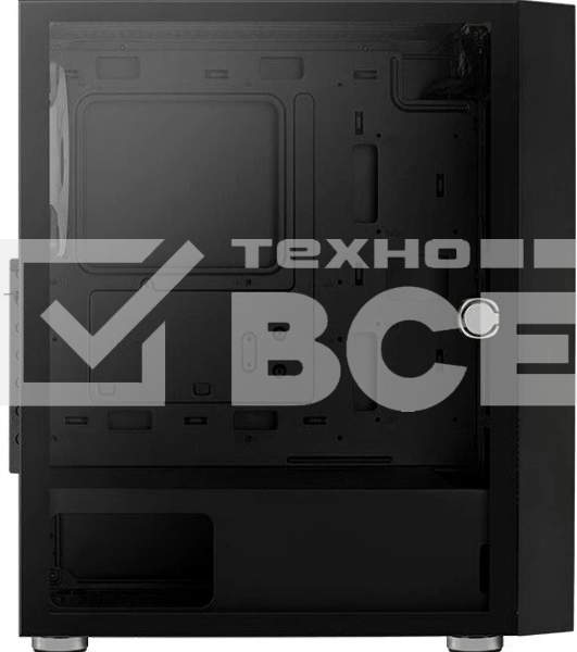 Компьютерный корпус Aerocool/Formula Graphite-G-BK-v2 черный без БП ATX 3x140мм 2xUSB 3.0 audio
