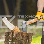 Топор кованый Denzel 900 г, американский тип, буковая рукоятка, 430мм, EFP, фото9