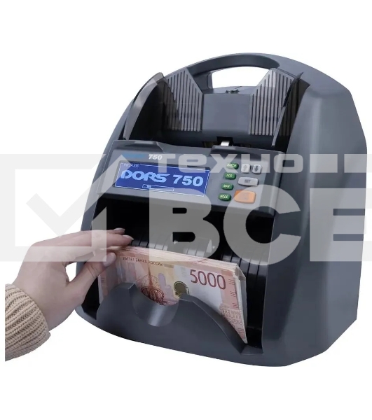 Счетчик банкнот Dors 750 RUS2 мультивалютный SYS-052631