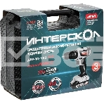 Дрель-шуруповерт аккумуляторная бесщеточная ИНТЕРСКОЛ ДАУ-10/18В 44 МиниМАКС 769.2.2.45 Li-ion, кейс, 2 аккум., 2,5 А·ч, ЗУ, фото2