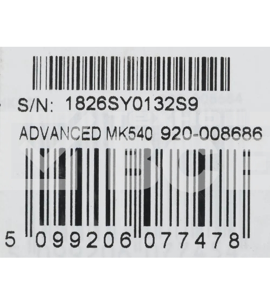 Комплект клавиатура+мышь Logitech MK540 беспроводной, USB, 1000 DPI, чёрный